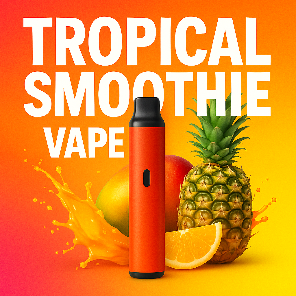 Good Supply Tropical Smoothie vape cartridge, fruity cannabis vape with bold tropical flavour.