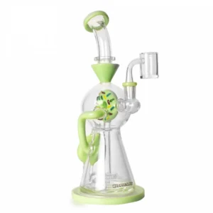 12″ Donut Concentrate Recycler – Green