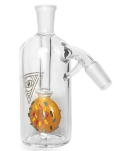 14mm 45 Degree Donut Ash Catcher Jade Yellow
