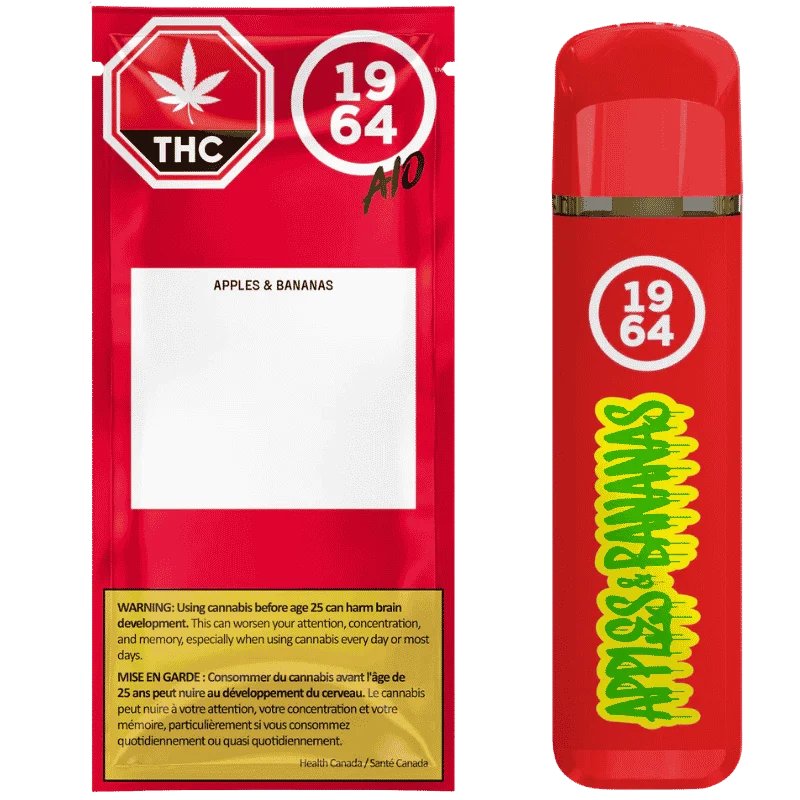 1964 – Apples & Bananas Fse Resin Aio Vape – 0.5G