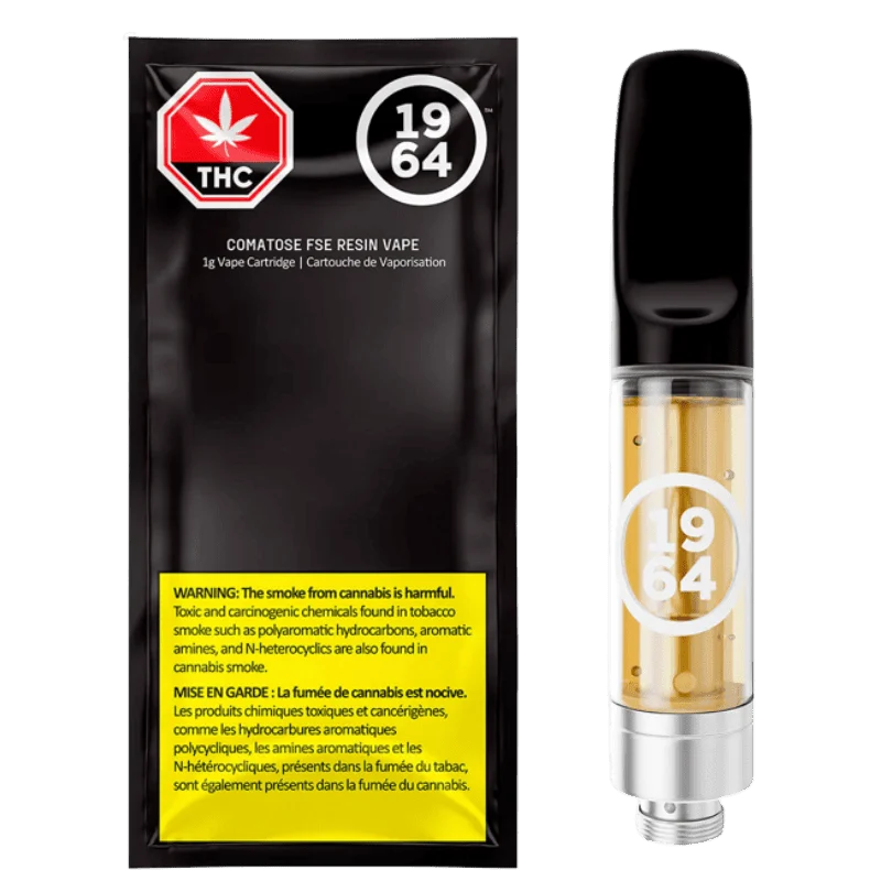 1964 – Comatose Fse Resin Vape Cartridge – 1G