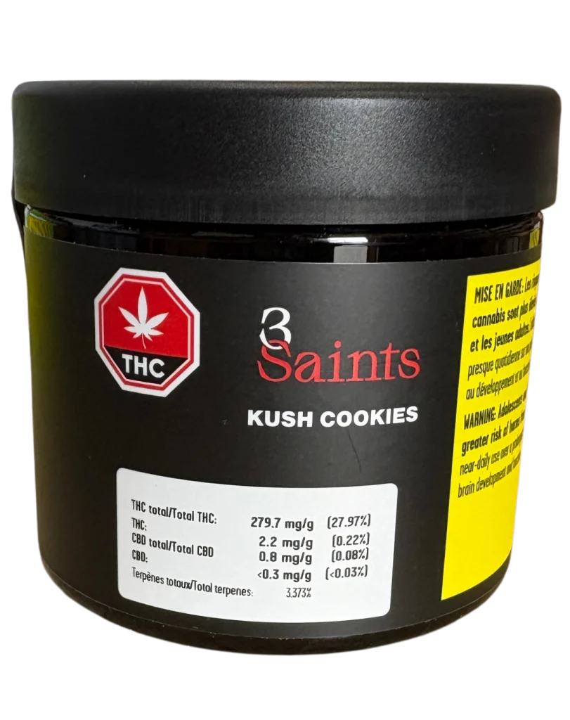 3Saints – Kush Cookies – Garlic Z – Indica 3.5G