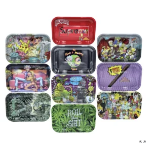 Assorted Large Rolling Trays