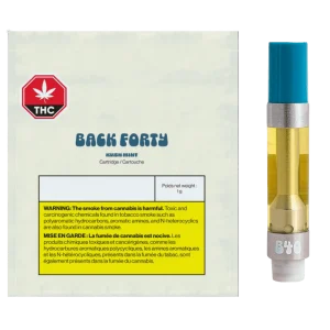Back Forty – Kush Mint Hybrid Cartridge –  Hybrid 1G