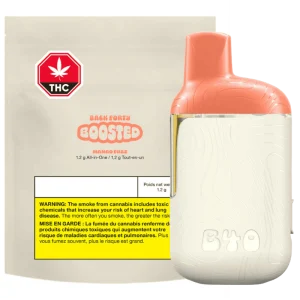 Back Forty – Mango Fuzz Boosted All-In-One Vape – 1.2G