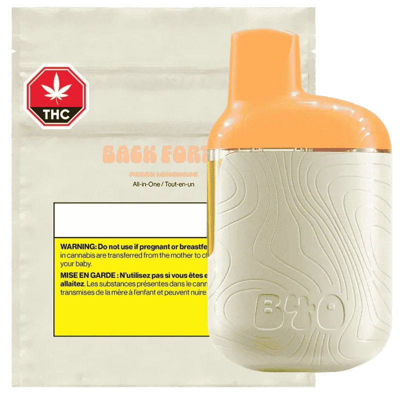 Back Forty – Peach Lemonade Disposable Vape