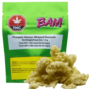 Bam – Pineapple Glimmer Whipped Diamonds – 1G