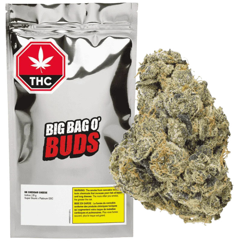 Big Bag O’ Buds – Uk Cheddar Cheese – 28G