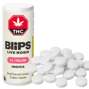 Blips – Live Rosin 2:1 Thc/Cbc Tablets – 11.25G