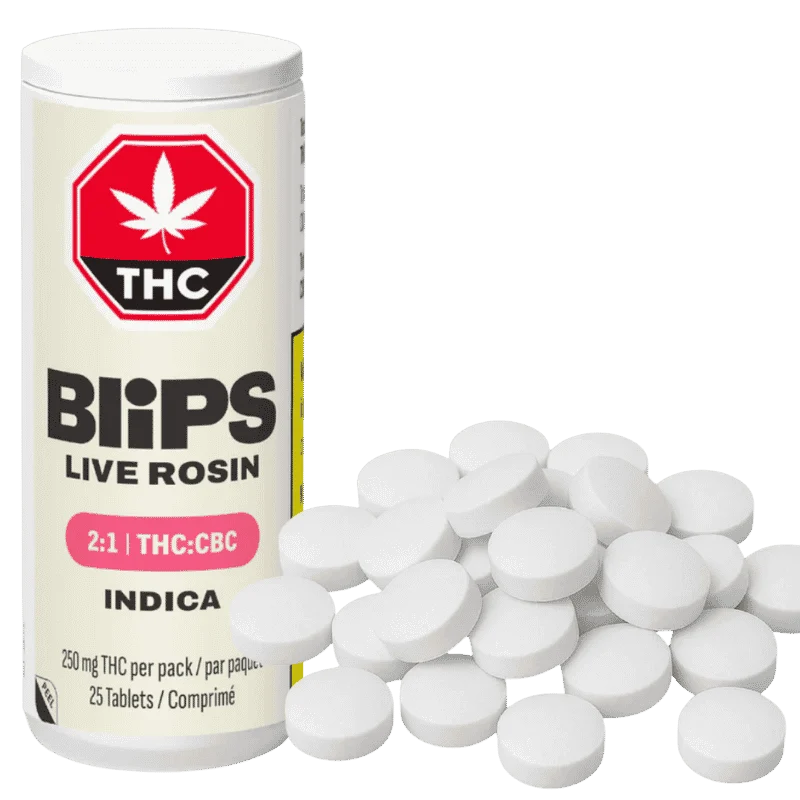 Blips – Live Rosin 2:1 Thc/Cbc Tablets – 11.25G