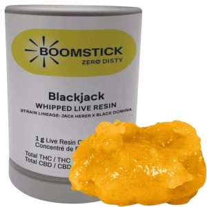 Boomstick – Blackjack Whipped Live Resin – 1.2G