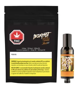 Boxhot 1000 – Peach Og Prefilled Vape – Peach Ring – Hybrid 1.2G