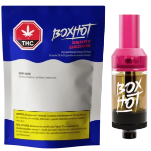 Boxhot – Berry Baddie Liquid Diamond Charged 510 Vape – 1G