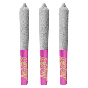 Boxhot Diamond Doobies – Ruby Rush Deluxe 60% Infused Pre-Rolls – 1.5G