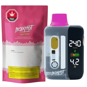 Boxhot – Pink Kush Liquid Diamond Charged Aio Vape – 1G