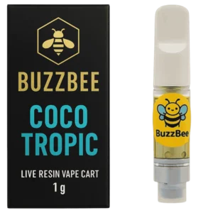BuzzBee – Coco Tropic Live Resin – 1g Vape Cart