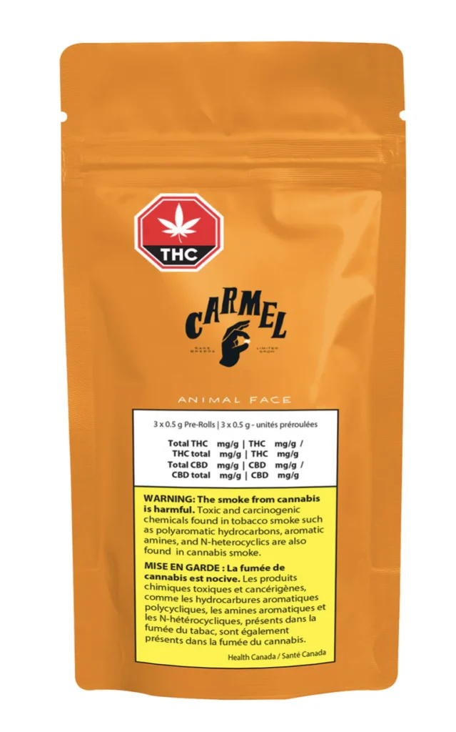 Carmel – Animal Face – 3pk PR’s