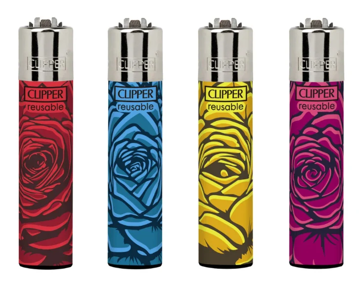Clipper Lighters – Roses