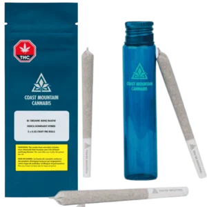 Coast Mountain Cannabis – Bc Organic Bling Blaow Pre-Rolls – 1.5G