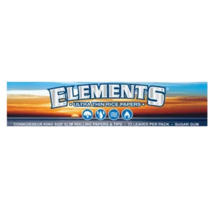 Elements King Size Rice Rolling Papers