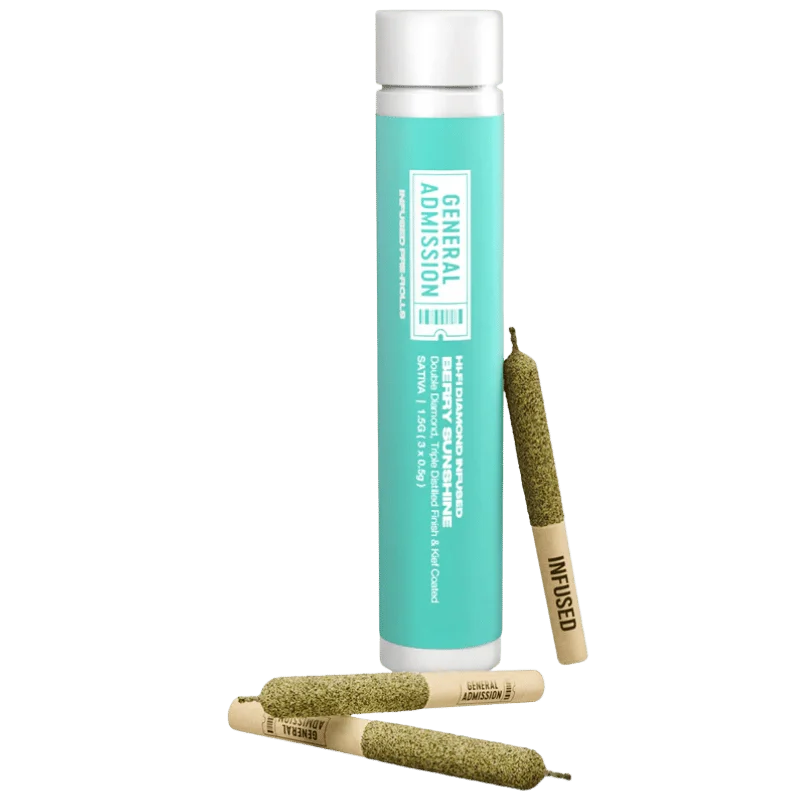 General Admission – Berry Sunshine Diamond Infused Pre-Rolls – 1.5G