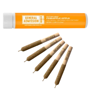 General Admission – Pineapple Apple Hi-Fi Infused Pre-Rolls – 2.5G