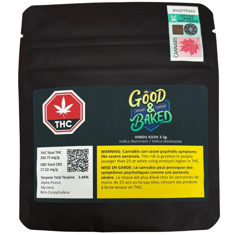 Good & Baked – Hindu Kush 3.5g
