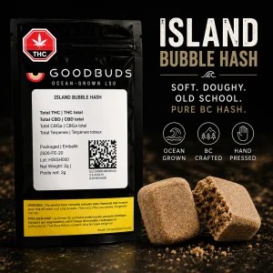 Good Buds – Island Bubble Hash – 2G