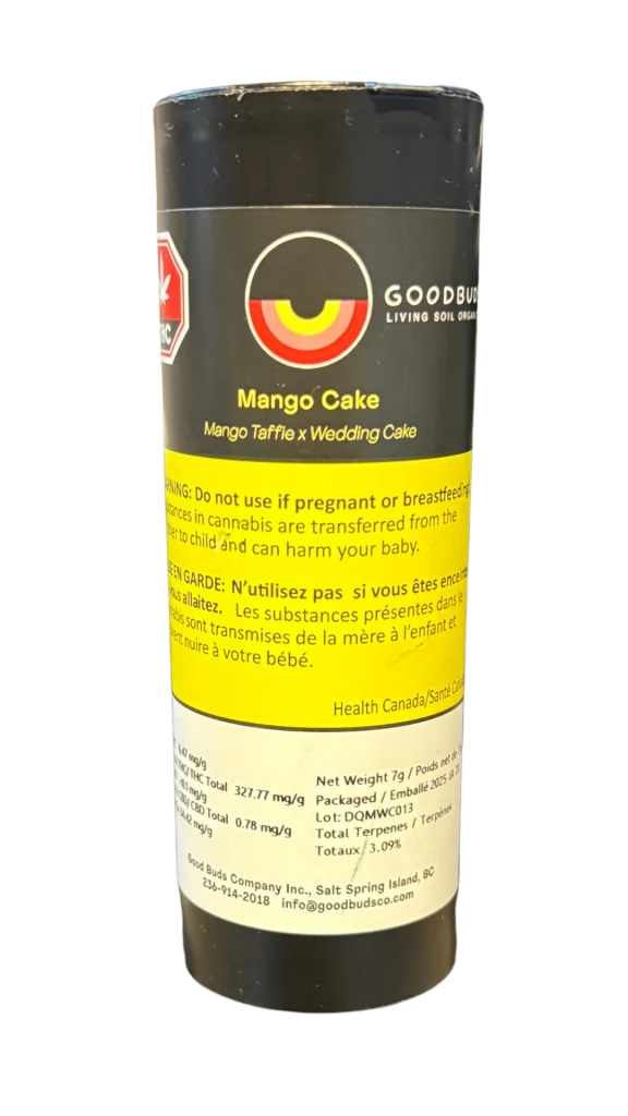 Good Buds – Mango Cake Dry Flower – 3.5G