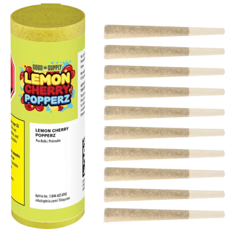 Good Supply – Lemon Cherry Popperz Pre-Rolls – 3.5G