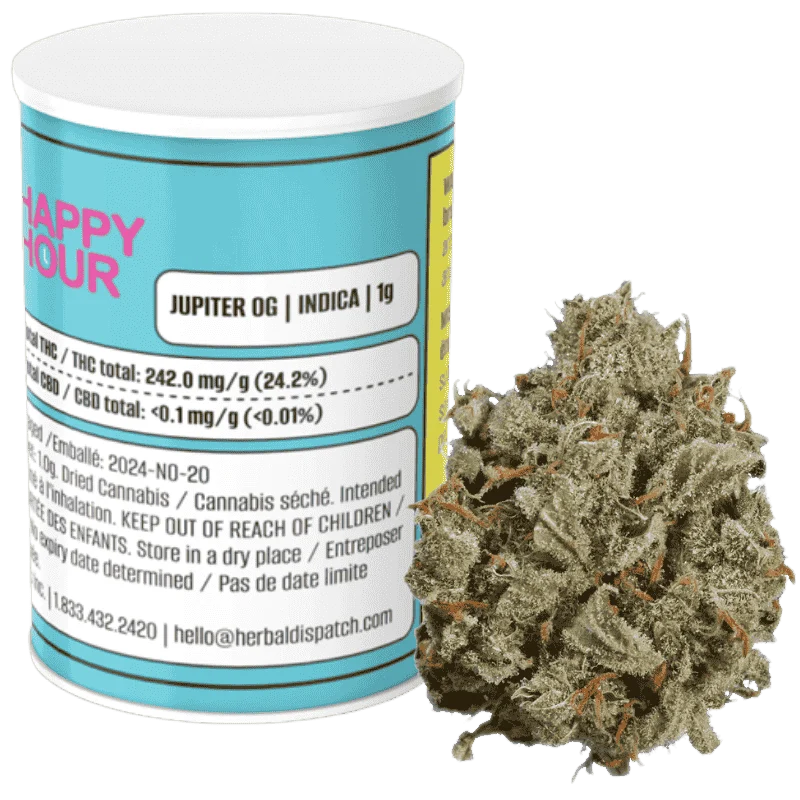 Happy Hour BUD – Jupiter Og Indica – 1G
