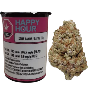 Happy Hour – Happy Hour Sour Candy Sativa – 1G