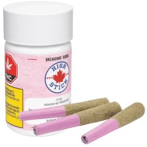 High Stick – Breakaway Bubba Liquid Diamond Infused Pre-Rolls – 1.5G