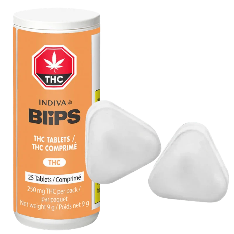 Indiva Blips – Thc Tablets – 19.8G