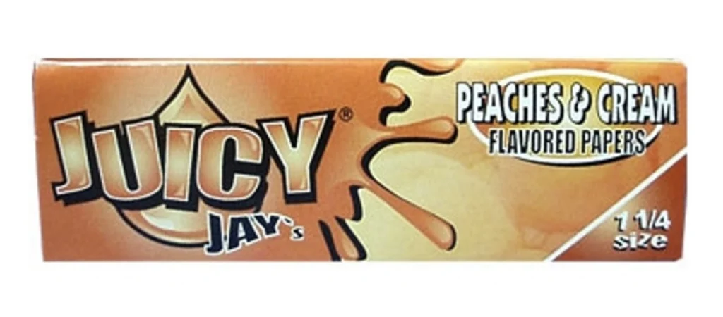 Juicy Jay’s 1 1/4 Flavoured Papers – Peaches & Cream
