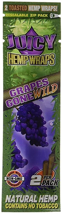 Juicy Jays Hemp Wraps 2PK – Grapes Gone Wild
