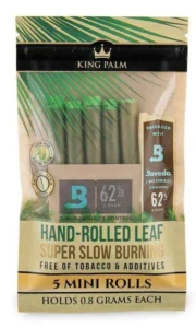 King Palm cones – 5 pack – 0.5g size ea.