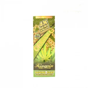 Kingpin Hemp Wraps – 4 Pack (Natural)
