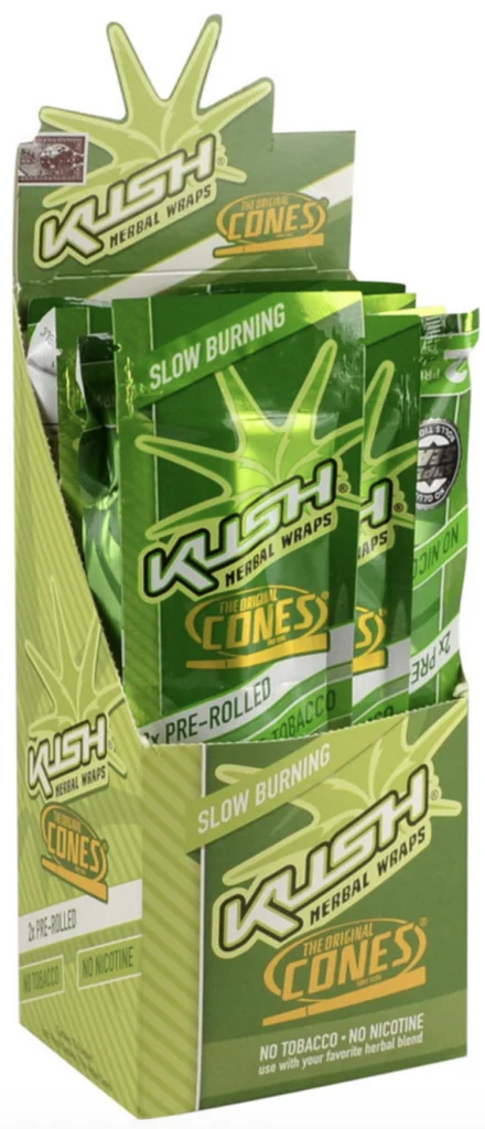Kush Conical Herbal Wraps 2pk – Original