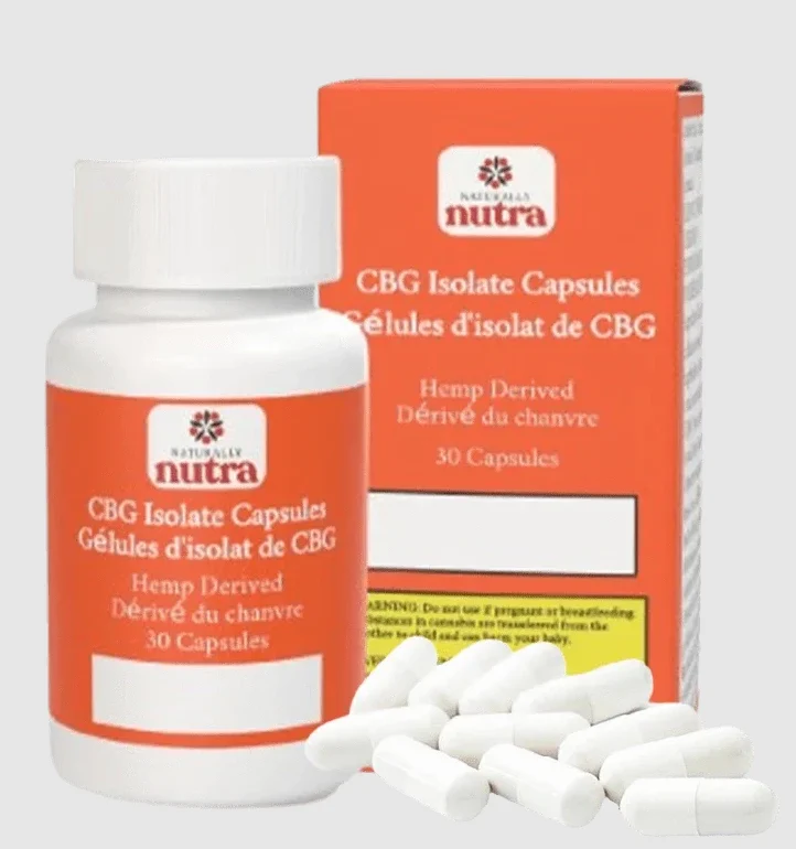 Naturally Nutra – Cbg Capsules – 12G