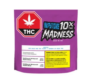 No Future – 10X The Madness: The Blue One Sativa Thc Gummies – 100G