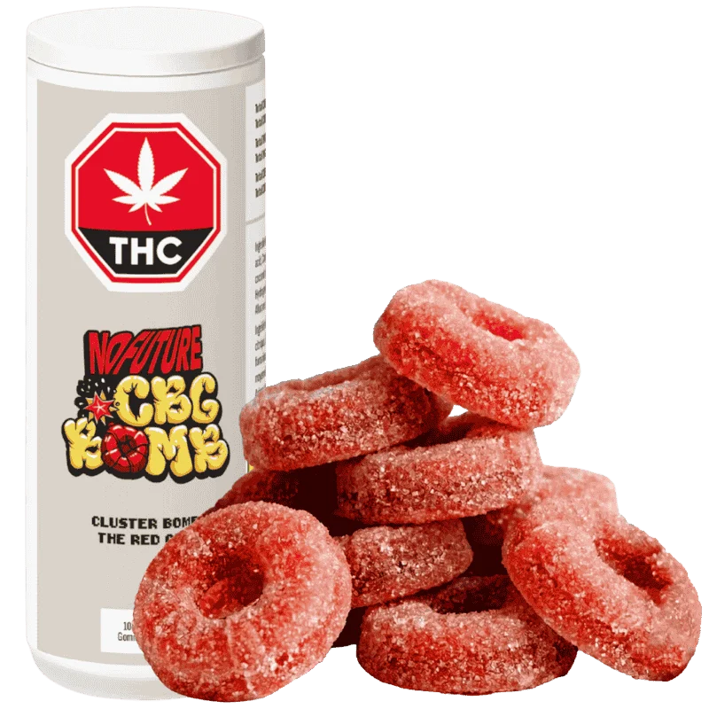 No Future – Cbg Cluster Bomb – The Red One Gummies – 100G