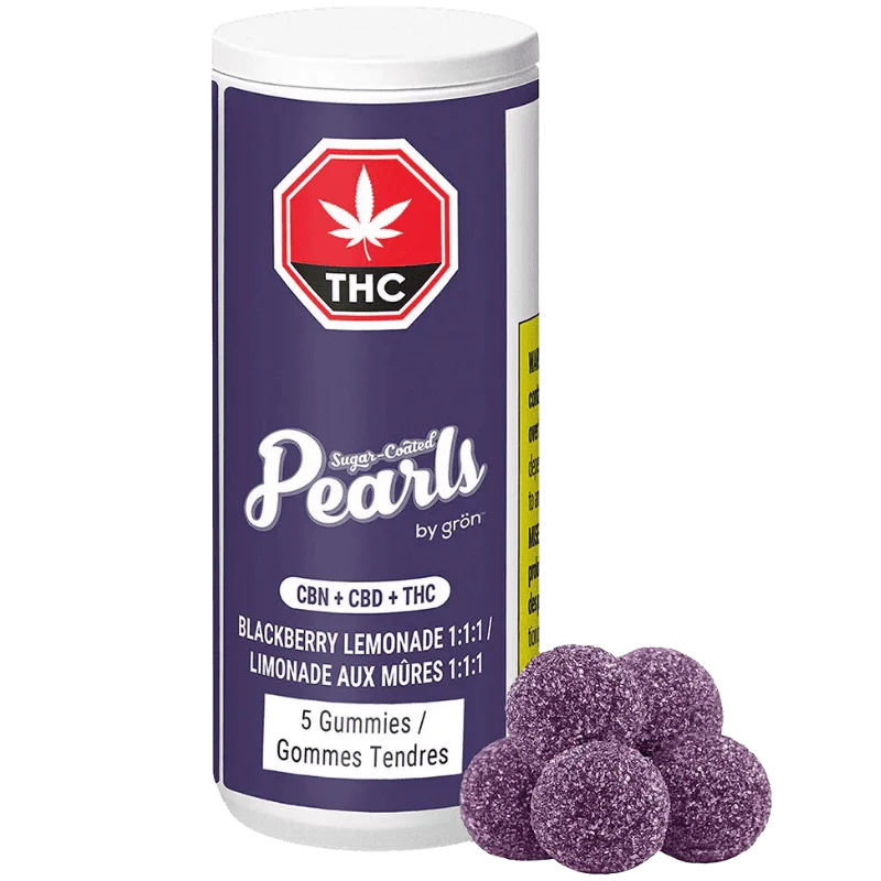 Pearls – Blackberry Lemonade 1:1:1 Cbn:Cbd:Thc –  Indica 17.5g