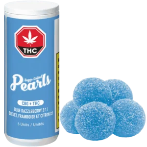 Pearls – Blue Razzleberry 3:1 Cbg:Thc –  Hybrid 17.5G