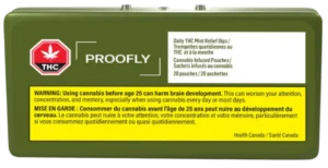 Proofly – THC Mint – Dip Pouches
