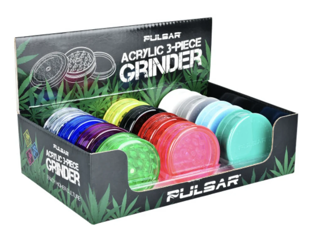 Pulsar Plastic Grinder 3Pcs