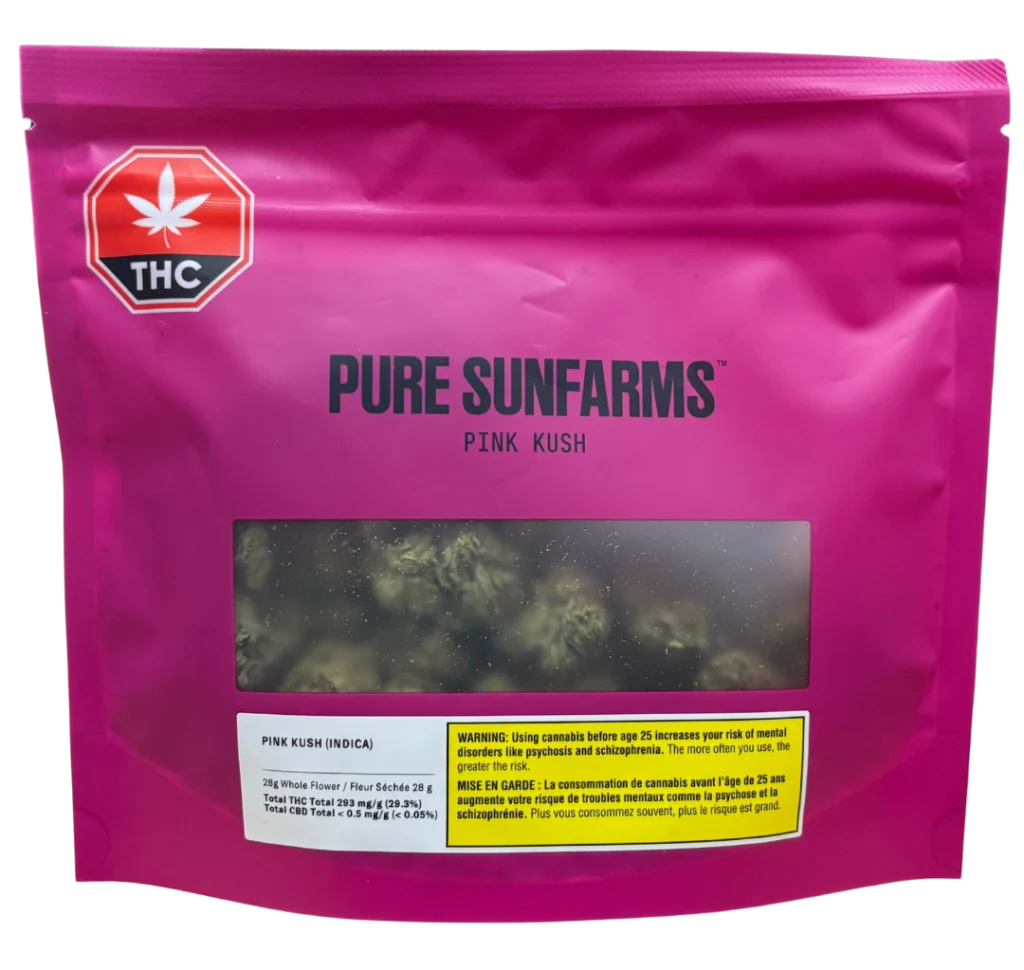 Pure Sunfarms – Pink Kush –  Indica 28G