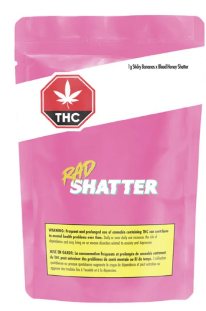 Rad – Sticky Bananas X Blood Honey Shatter – 1G