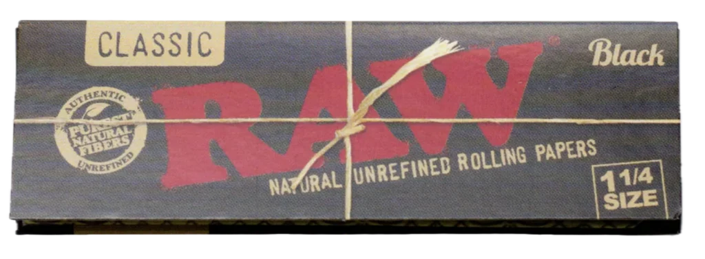 Raw Papers – Black 1 ¼