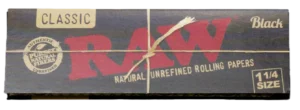 Raw Papers – Black 1 ¼